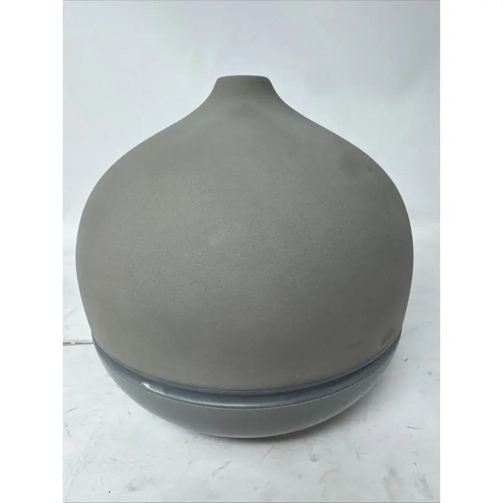 Saje Aroma Om Deluxe Stone Diffuser Wellness Purify Grey. Tested